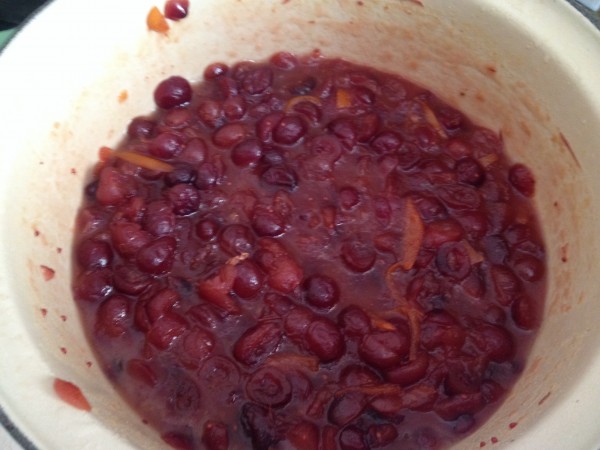 cranberry sauce, santiago Chile